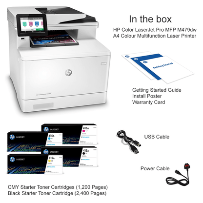 Renkli çok işlevli yazıcı HP Color LaserJet Pro