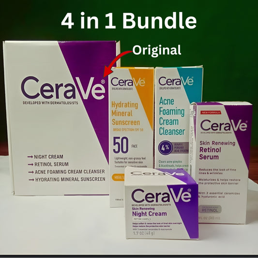 Ramadan Offer CeraVe 4-in-1 Skincare Bundle
